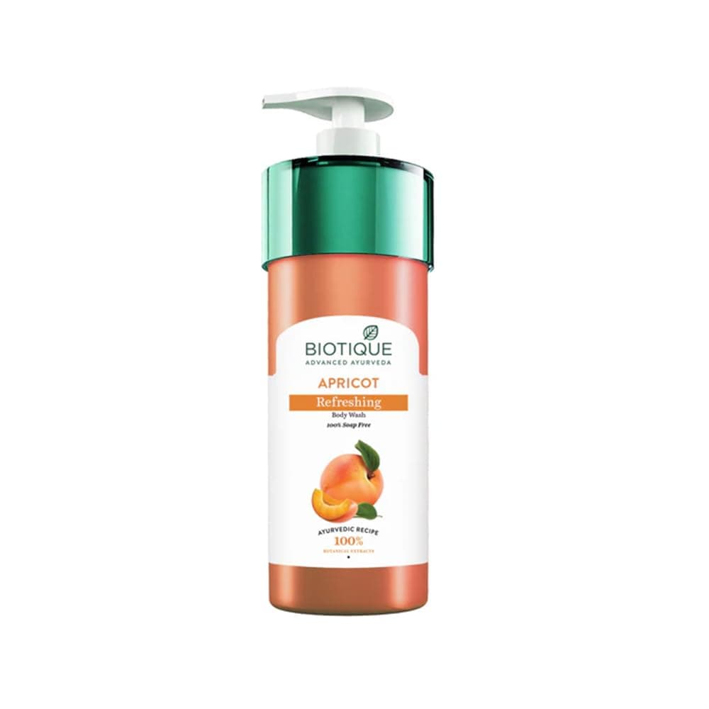 Biotique Bio Apricot Refreshing Body Wash | Keeps Skin Fresh and Clean | Brightens Skin and Reducing Dark Spots | 100% Botanical Extracts | Suitable for All Skin Types | 800ml - Buy on Amazon